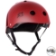 S1 LIFER Helmet - Blood Red Gloss - Angled - SHLIBRG