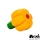 Moxi Brake Petals - Yellow Daisy - Angled - MOX123662