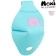 MOXI Beach Bunny Toe Caps - Sky Blue - Angled - MOX123158