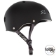 S1 LIFER Helmet - Matt Black inc Grey Strap - Side - SHLIMBKGY