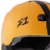 S1 Lifer Helmets - Orange Gloss with Black Stripe