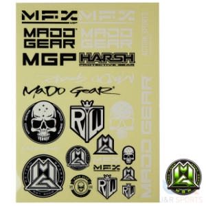 MGP Logos Sticker Sheet - Large - MGP206-036