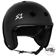 S1 RETRO Helmet - Black Gloss - Angled - SHRLIBG