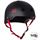 S1 LIFER Helmet - Matt Black inc Red Strap - Angled - SHLIMBKR
