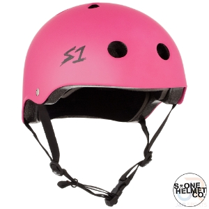 S1 LIFER Helmet - Matt Pink - Angled - SHLIMPK