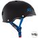 S1 Mini LIFER Helmet - Matt Black Cyan Strap - Side - SHMLIMBKC