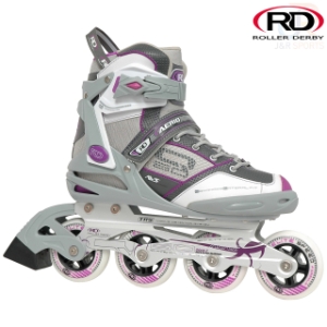 Roller Derby Aerio Q-60 In-Line Skates - Grey / Lilac