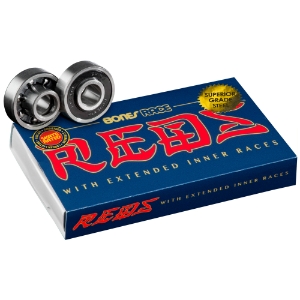 BONES RACE REDS BEARINGS - 8mm 8 PACK