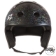 S1 RETRO Helmet - Black Glitter - Front View - SHRLIBGG