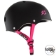 S1 LIFER Helmet - Matt Black inc Pink Strap - Side - SHLIMBKPK