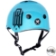 S1 LIFER Helmet - RW Collab Sky Blue - Rear Angled - SHLIRWSB