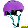 Harsh ABS Helmet - Purple - Angled - HA207-225