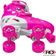 Roller Derby Trac Star V2 - Pink White - Underside - RD1972