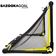 BazookaGoal EXP 200 x 75 - Black Yellow - Side View - PIBGEXP10