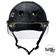 S1 LIFER Helmet inc Visor - Black Glitter - Front Vie - SHLIVBGG