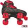 Roller Derby Trac Star V2 - Black Red - Underside - RD1372
