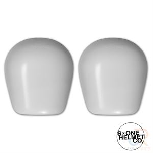 S1 PRO Knee Pads Replacement Caps - White - SHKPCAPWH
