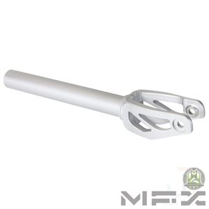 MFX Affray Scooter Fork - Silver - Angled - 205-202