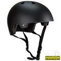 Harsh ABS Helmet - Matt Black - Angled - HA207-201
