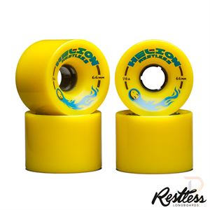 Restless Wheels - Helion - 66mm 78a Yellow - RESWHE6678