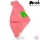 MOXI Beach Bunny Toe Caps - Watermelon - Angled Shad - MOX123404