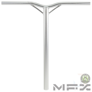 MFX Aero Aluminium Scooter Bars - Silver Matt - Main - 205-102