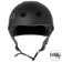 S1 LIFER Helmet - Matt Black inc Grey Strap - Front - SHLIMBKGY