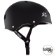S1 LIFER Helmet - Matt Black inc Black Strap - Side - SHLIMBK