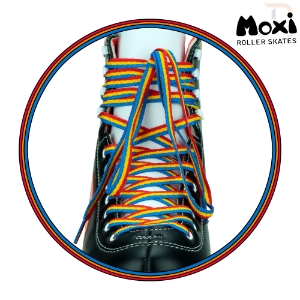 MOXI LACES (Pair) - RAINBOW RIDER - 235cm (92")