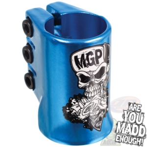 MGP Hatter OS HIC Triple Clamp - Blue 202-490
