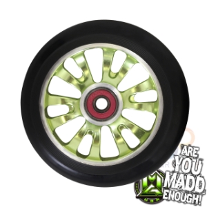 MGP VICIOUS 110mm Scooter Wheel - Lime Black - 204-545