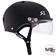 S1 LIFER Helmet inc Visor - Matt Black - Side View - SHLIVMBK