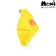 MOXI Beach Bunny Toe Caps - Lemonade - Angled Shadow - MOX123403