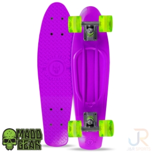 Madd SKINS Retro Board - Purple Lime - MGP205-529