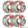 ROLLERBONES - BOWL BOMBERS CLEAR (8) - 62mm/103a