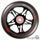 MFX FUSE Core 120mm Wheels - Black Red - Face - MGP207-070