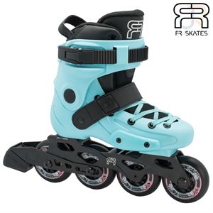FR Skates - FR Junior - Blue - Angled - FRSKFRJBL