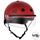 S1 LIFER Helmet inc Visor - Blood Red - Angled - SHLIVSR