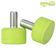 GUMBALL TOE STOP - LIME 75A - LONG 30mm (Pair)