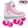 Roller Derby Firestar V2 White Pink Angled Rear RD1978