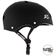 S1 MEGA LIFER Helmet - Matt Black - Side View - SHMELIMBK