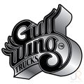 Gullwings Wings Logo Black Grey Fade