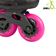 Seba TRIX 2 Womens - Black Pink - Wheel Detail - SSK-TRX2W01