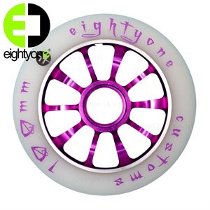 81 Alloy Core Wheel 100mm - Purple