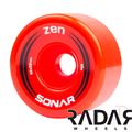 Radar Sonar Wheels  Zen 62mm 85a Red