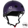 S1 Mini LIFER Helmet - Matt Purple - Angled - SHMLIMPU