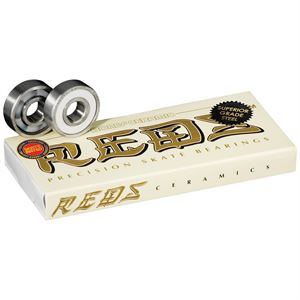 BONES SUPER REDS CERAMIC BEARINGS - 8mm 8 PACK