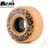 Moxi Roller Skate Street Wheels - Leopard - Angled - MOX122931