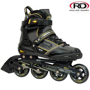 Roller Derby Aerio Q-60 In-Line Skates - Black / Yellow