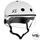 S1 LIFER Helmet inc Visor - White Gloss - Angled - SHLIVWG